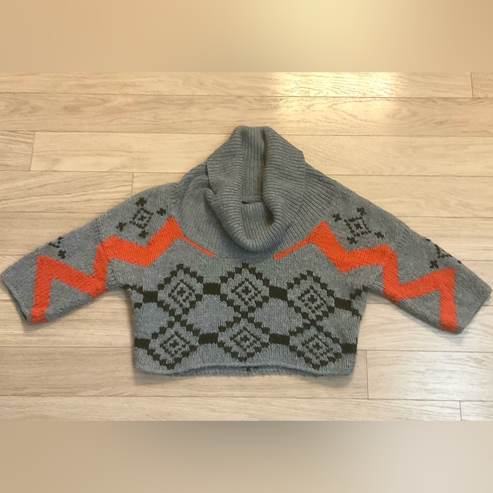 French Connection Crop Turtleneck Sweater